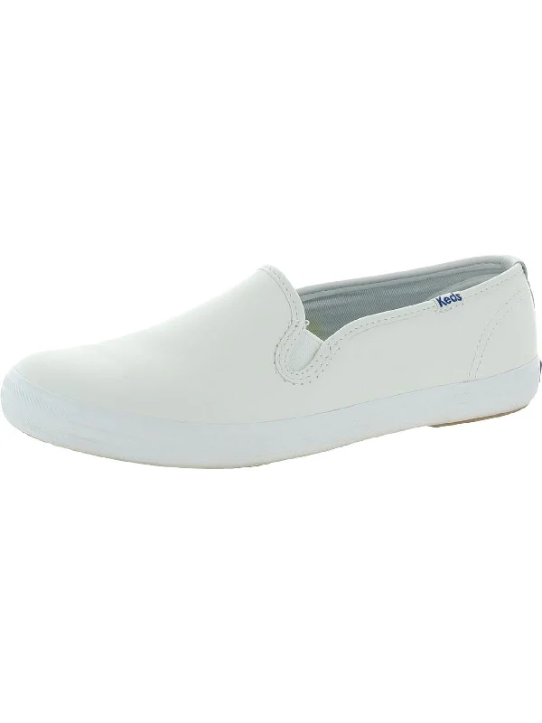 Champion S/O Womens Leather Casual Slip-On Sneakers