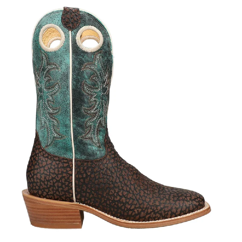 Ride 'em Bullrider Square Toe Cowboy Boots