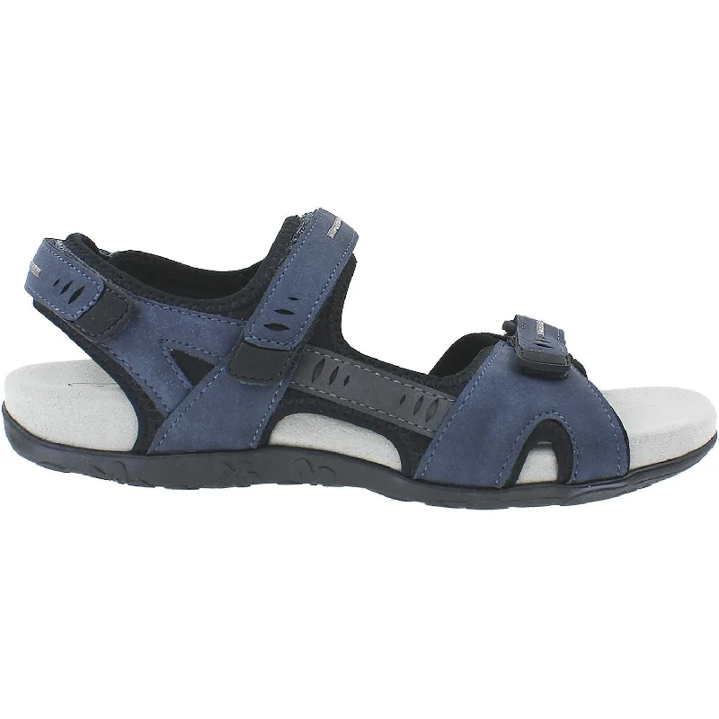 Women's Aetrex Bree Blue/Grey Synthetic