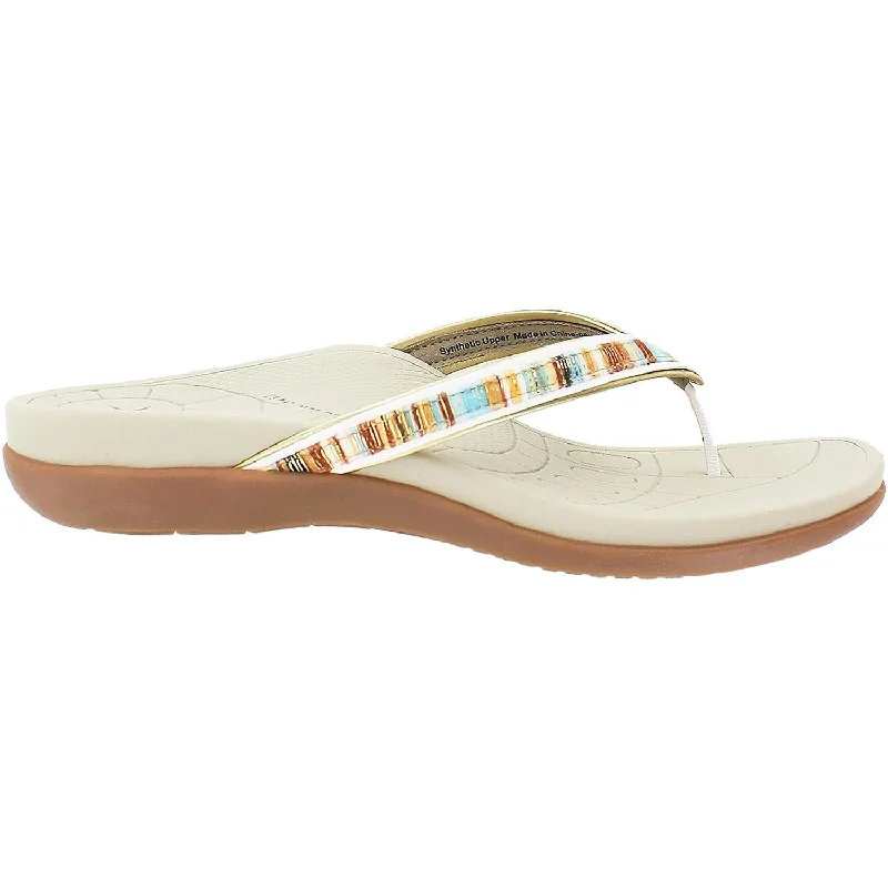 Women's Aetrex Gwen White Synthetic