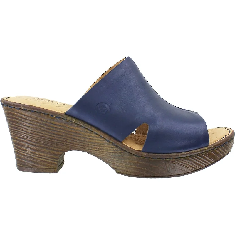 Women's Born Crato Navy Leather