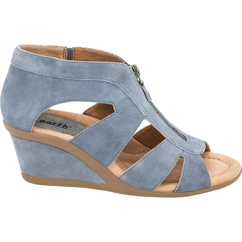 Women's Earth Poppi Dusty Blue Suede