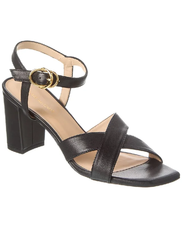 Stuart Weitzman Analeigh 75 Leather Sandal