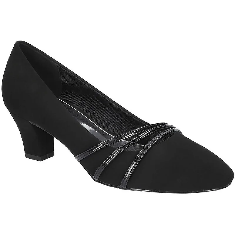 Cristiny Womens Slip-On Strappy Pumps