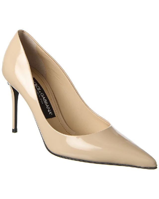 Dolce & Gabbana Kim Leather Pump